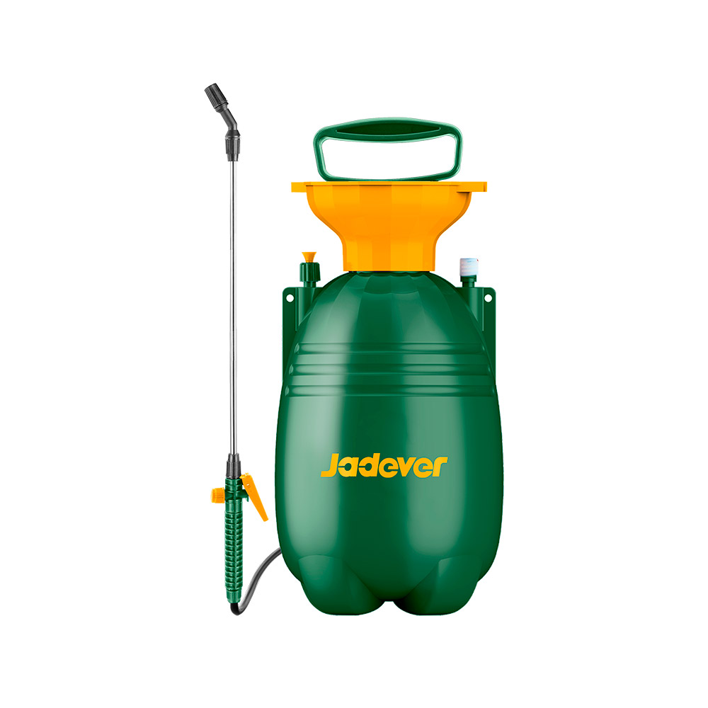 PULVERIZADOR DE JARDÍN 5L BOQUILLA DE PLÁSTICO AJUSTABLE TUBO INOXIDABLE JADEVER