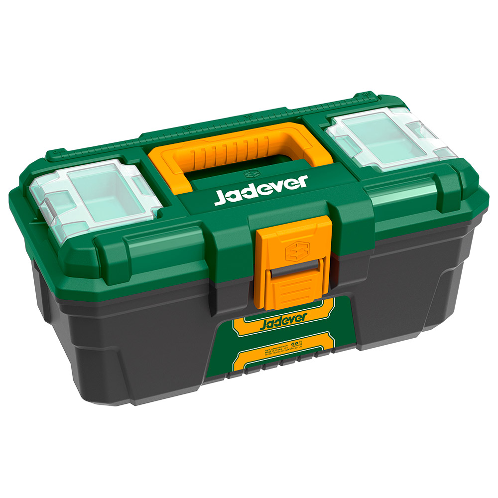 CAJA DE HERRAMIENTAS DE PLÁSTICO 330 X 170 X 140 SOPORTA 7KG JADEVER