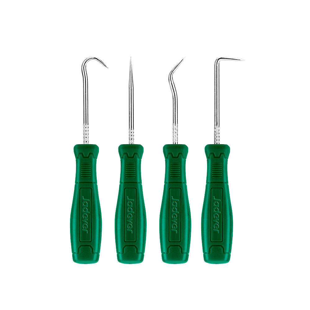 KIT DE 3 GANCHOS Y 1 PUNZÓN ACERO C45 JADEVER