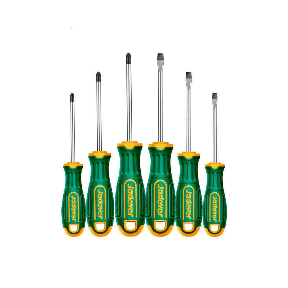 KIT DE DESTORNILLADORES 6 PIEZAS ACERO CR-V JADEVER