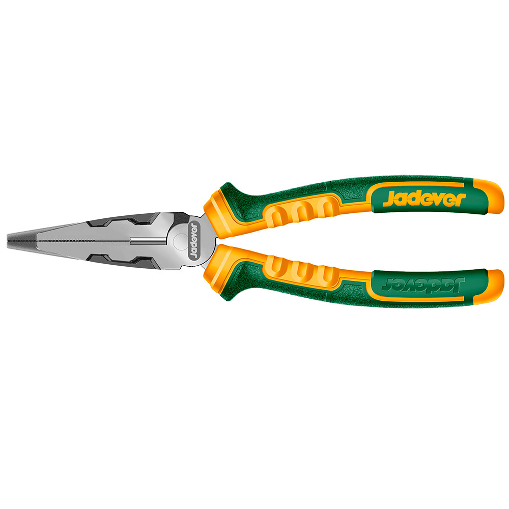 PINZA DE PUNTA LARGA DE ALTO TORQUE 200MM(8") FUNCIÓN DE LLAVE JADEVER