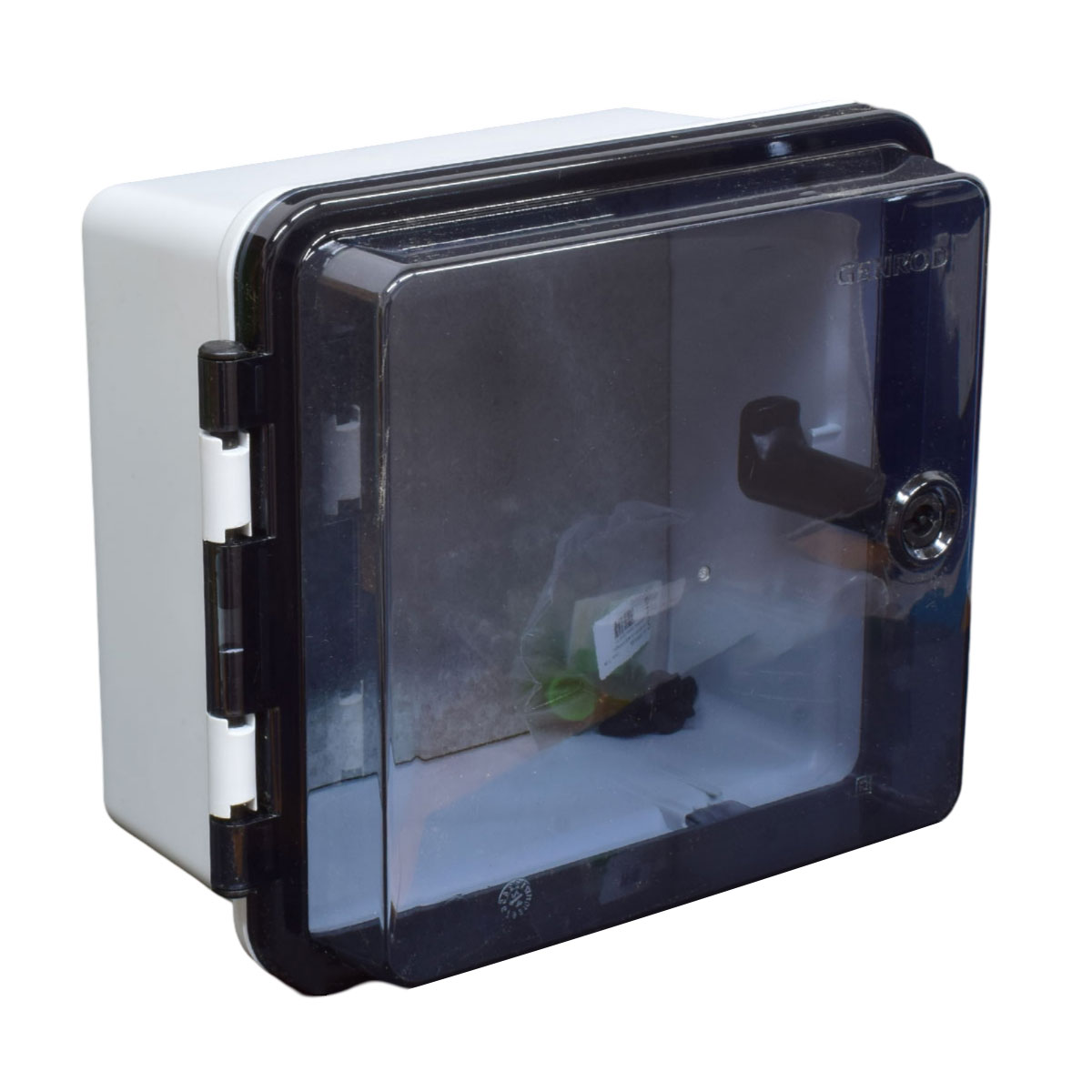 GABINETE ESTANCO QUADRI 245x230x150mm FUME GENROD