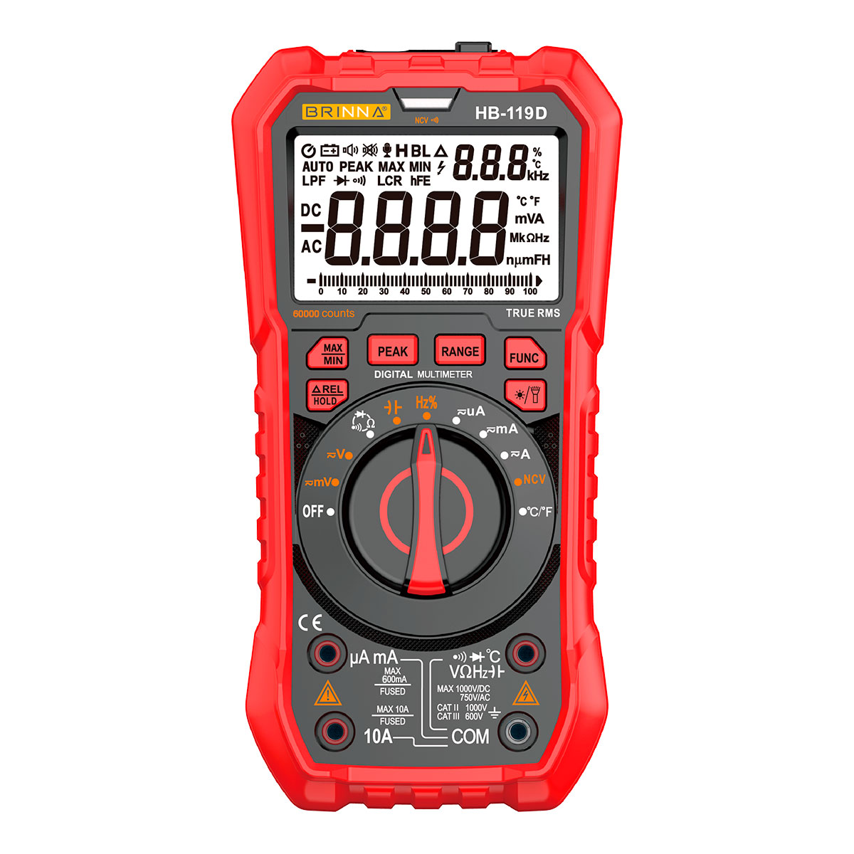 MULTIMETRO BRINNA HB-119D