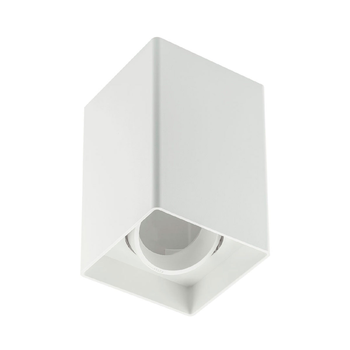 ARTEFACTO DE APLICAR CUADRADO GU10 BLANCO PVC TREFILCON