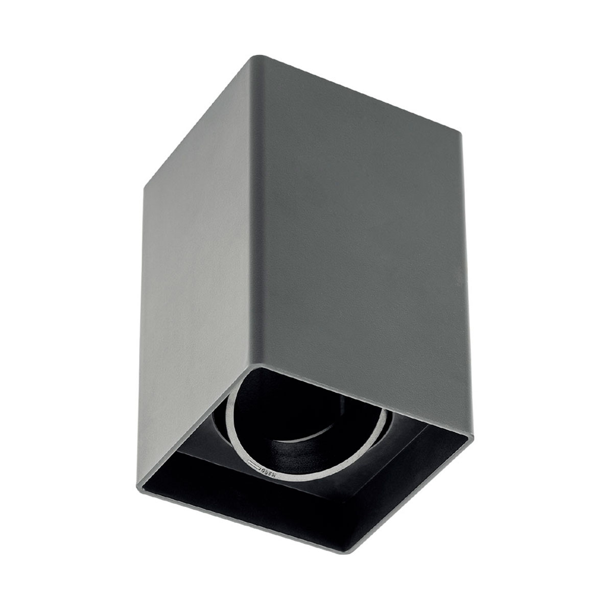 ARTEFACTO DE APLICAR CUADRADO GU10 NEGRO PVC TREFILCON