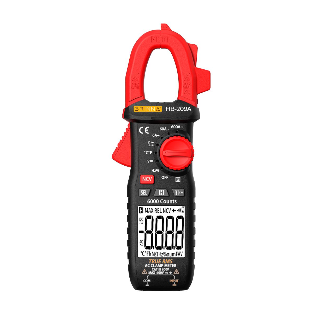 PINZA AMPERIMETRICA BRINNA HB-209A