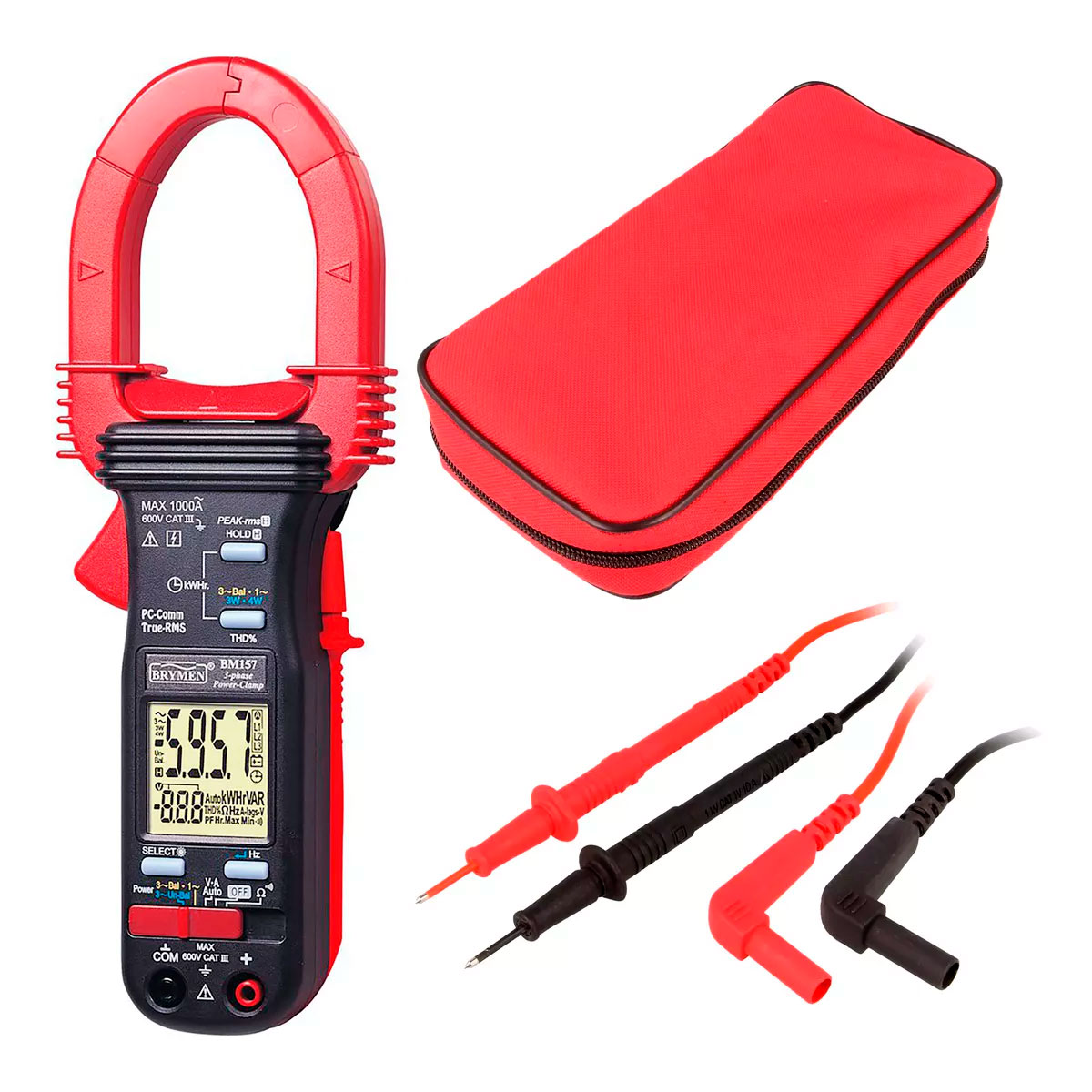 PINZA AMPEROMETRICA MULTIFUNCION BAW
