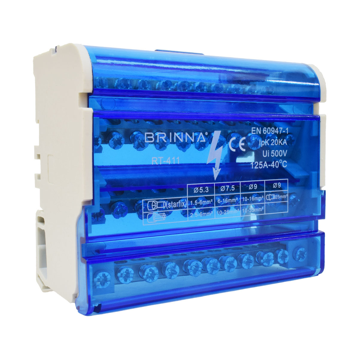 REPARTIDORA TETRAPOLAR 11 POLOS BRINNA