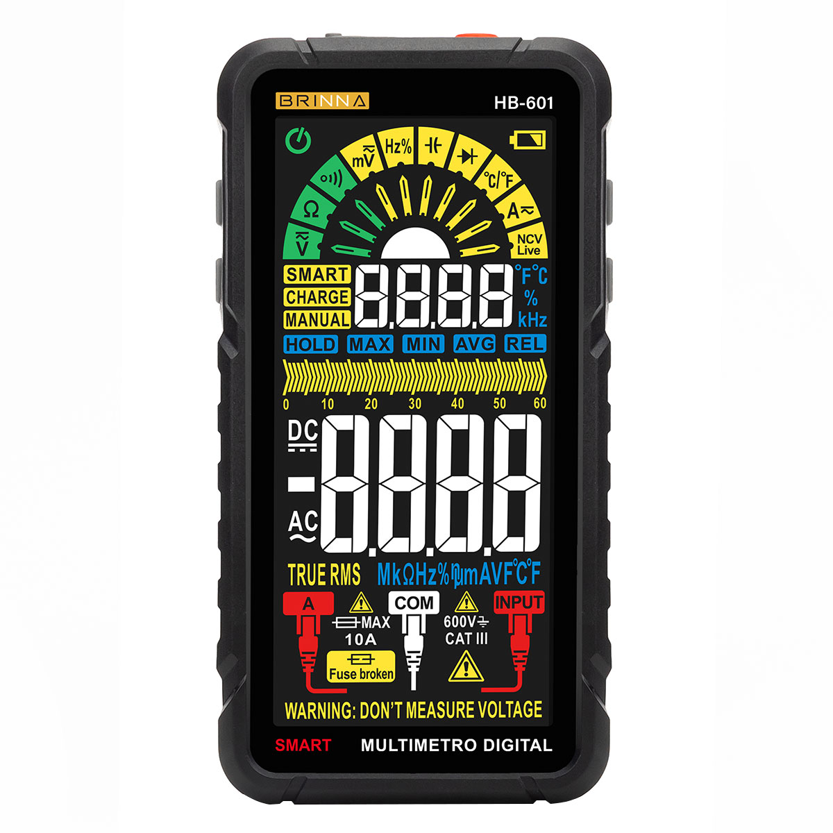 MULTIMETRO SMART HB-601 BRINNA