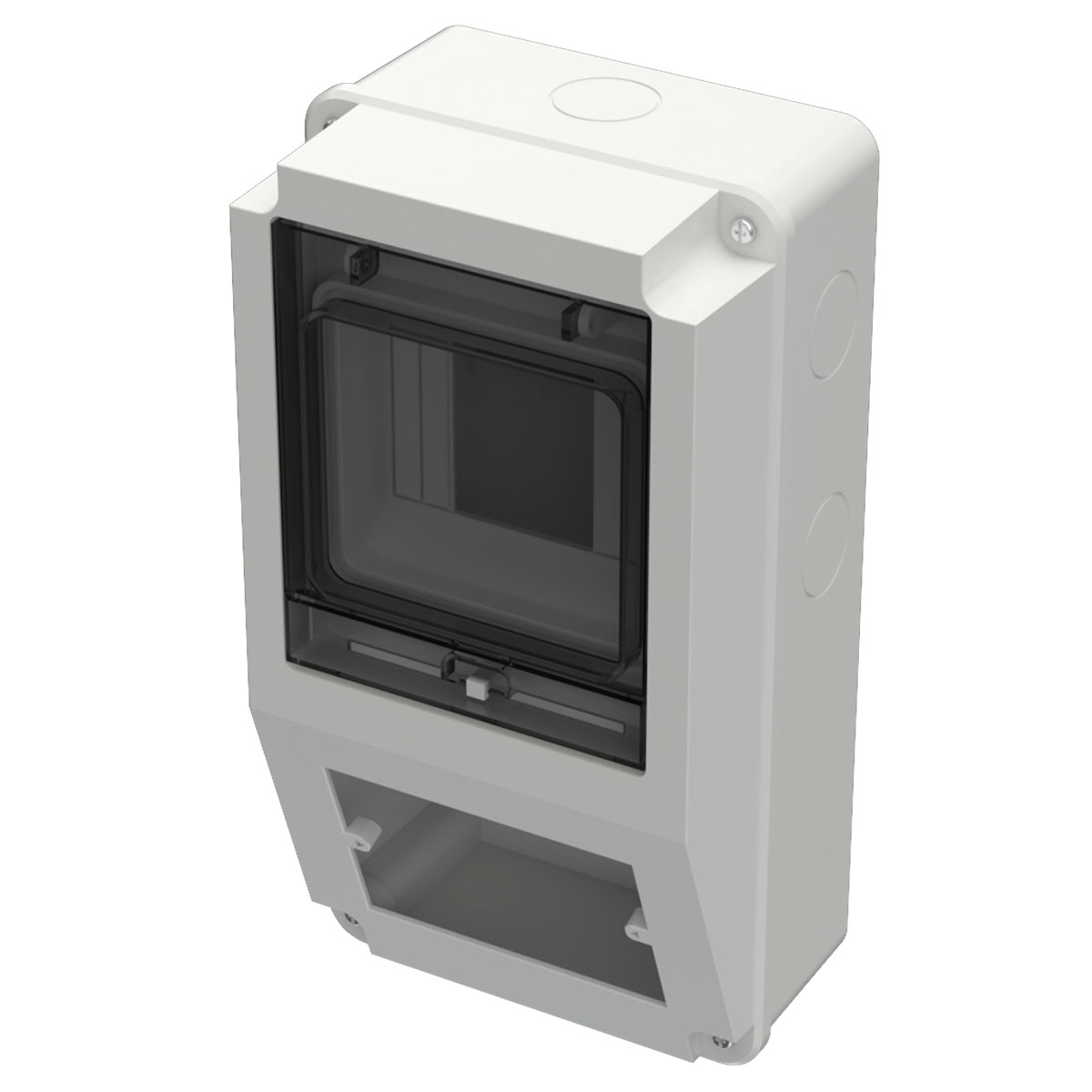 CUADRO DE DISTRIBUCIÓN  2 A 4 MOD IP65 PARA BASTIDOR 10X5