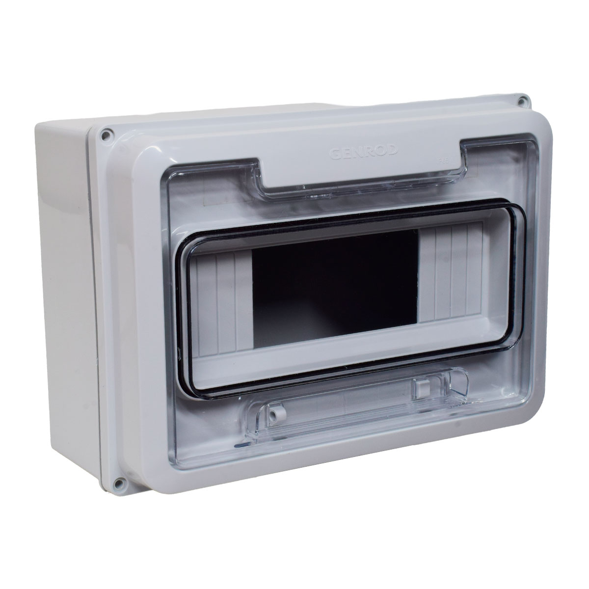 CAJA PILAR 8 MODULOS CON PREMARCADO IP65 GENROD