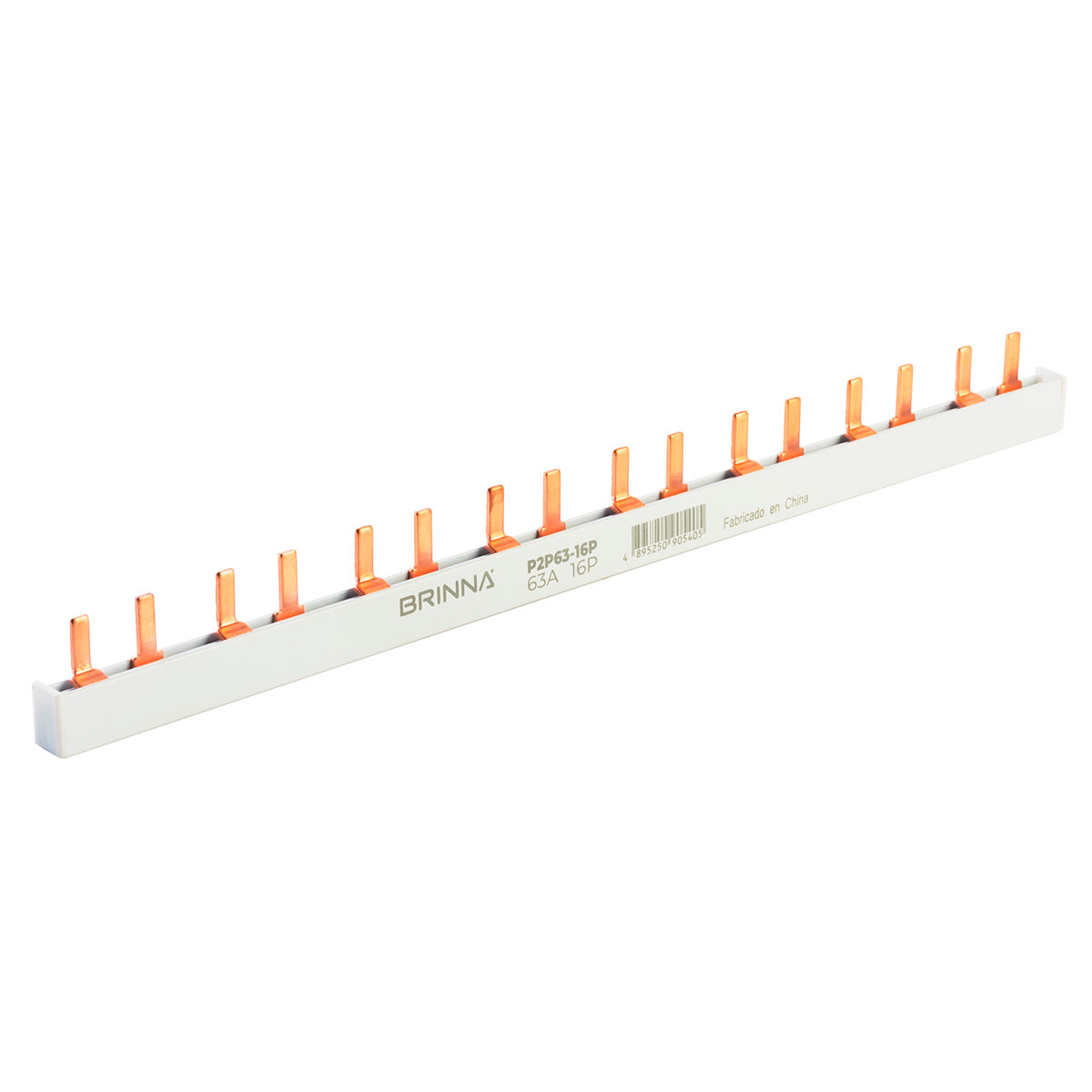 PEINE BIPOLAR 63A 16 POLOS BRINNA