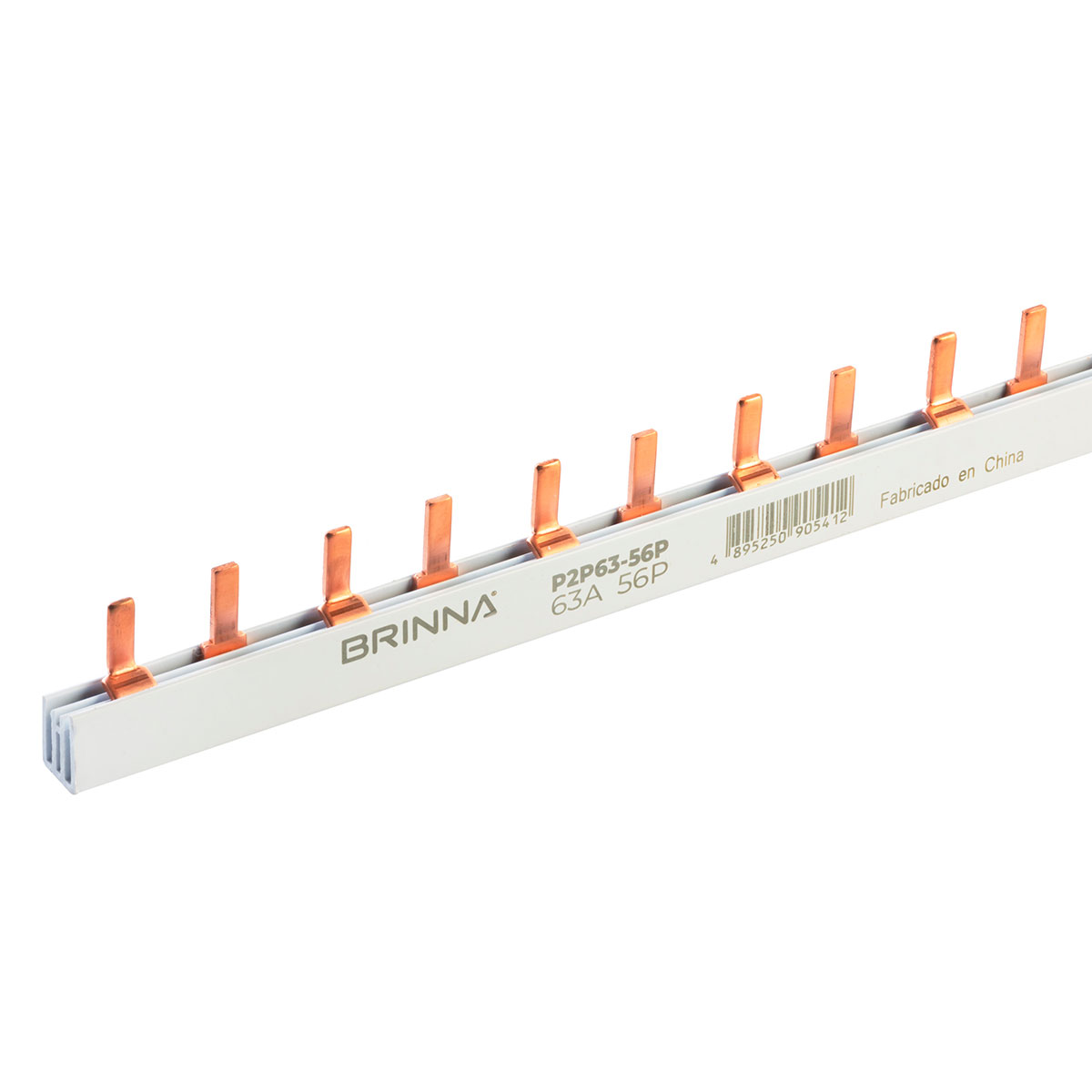 PEINE BIPOLAR 63A X METRO 56 POLOS BRINNA