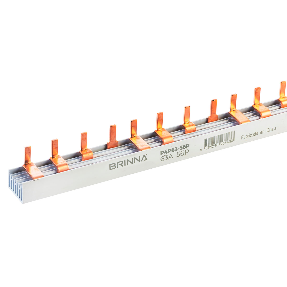 PEINE TETRAPOLAR 63A X METRO 56 POLOS BRINNA