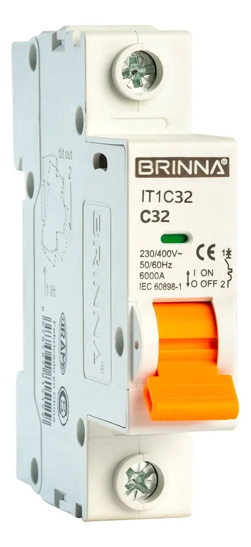 TERMICA UNIPOLAR 32A 6KA BRINNA