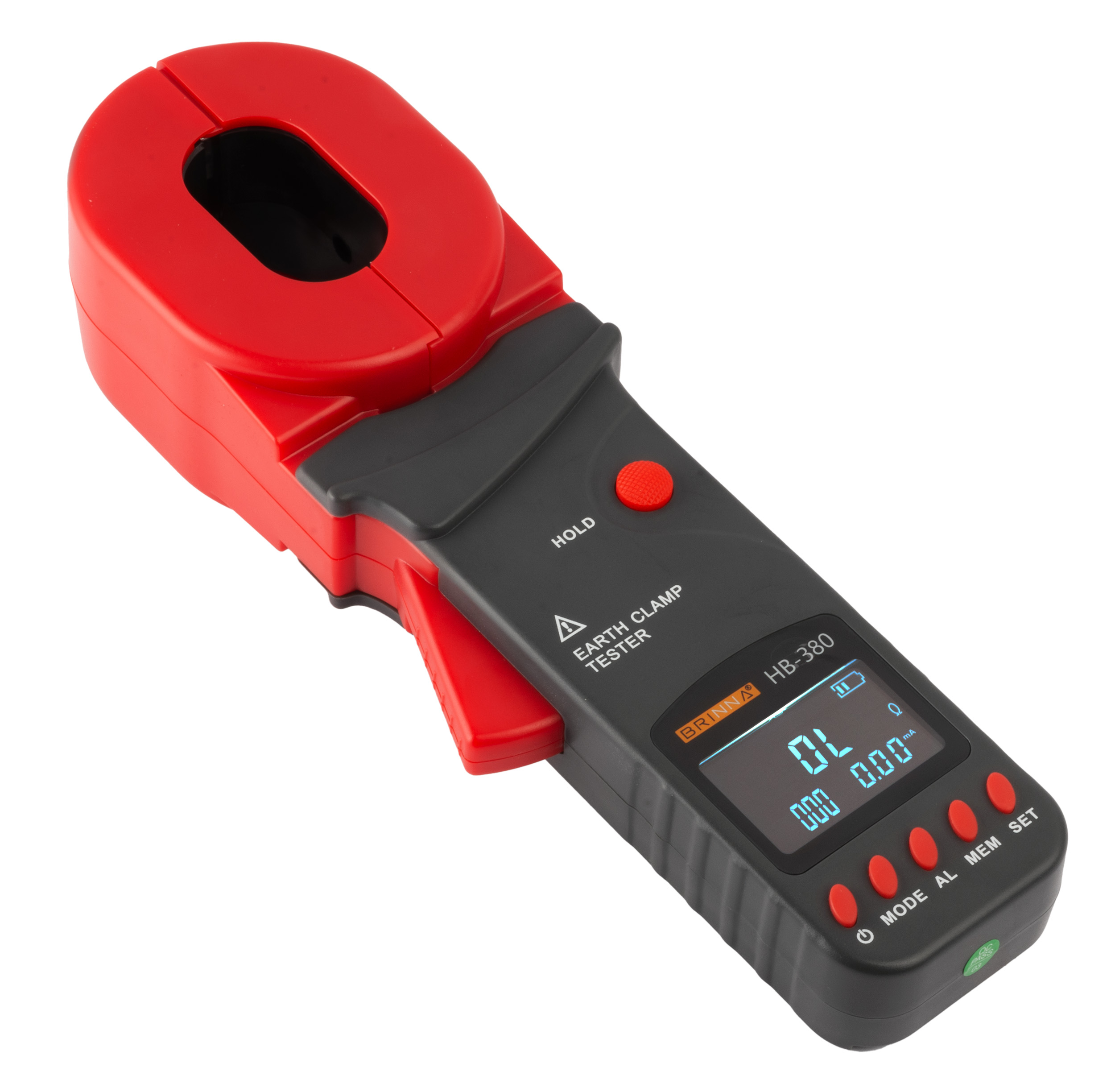 Pinza Telurimetro Brinna HB-380 Puesta A Tierra Medicion