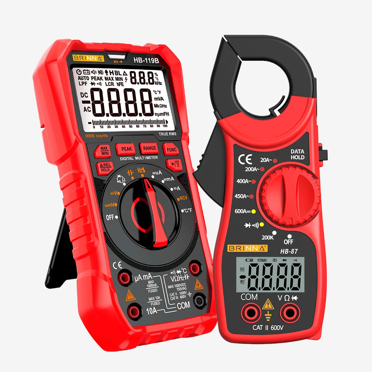 MULTIMETRO HB-119B + PINZA AMPEROMETRICA HB-87