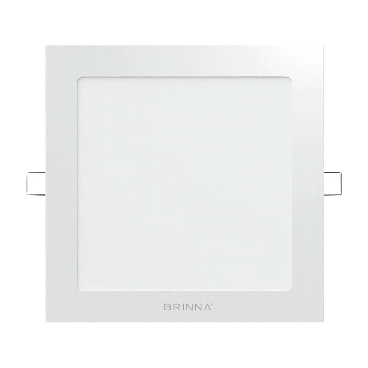 PANEL LED CUADRADO EMBUTIR 12W CALIDO BRINNA