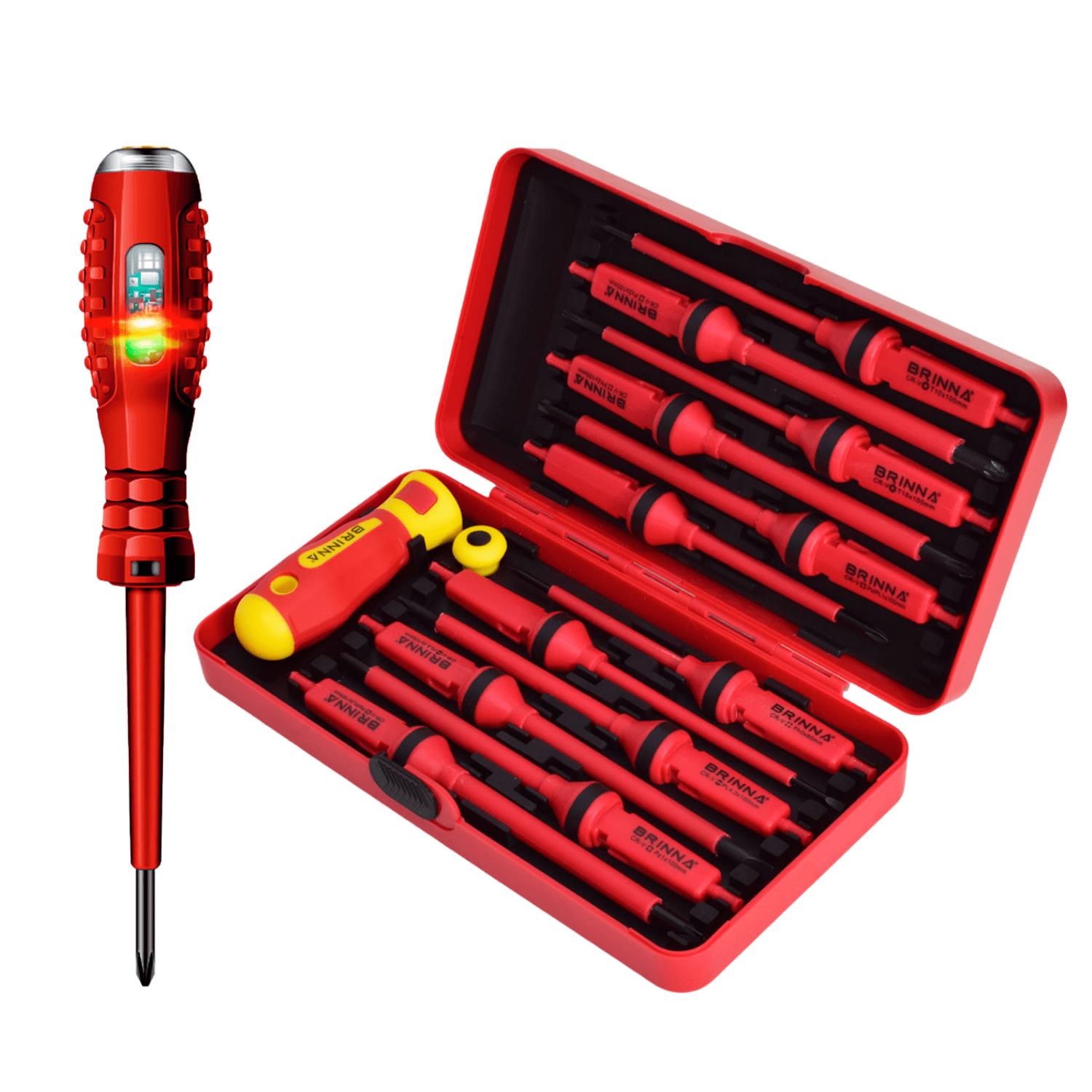 DESTORNILLADOR BUSCAPOLO HB-62 + SET DE DESTORNILLADORES HB-60