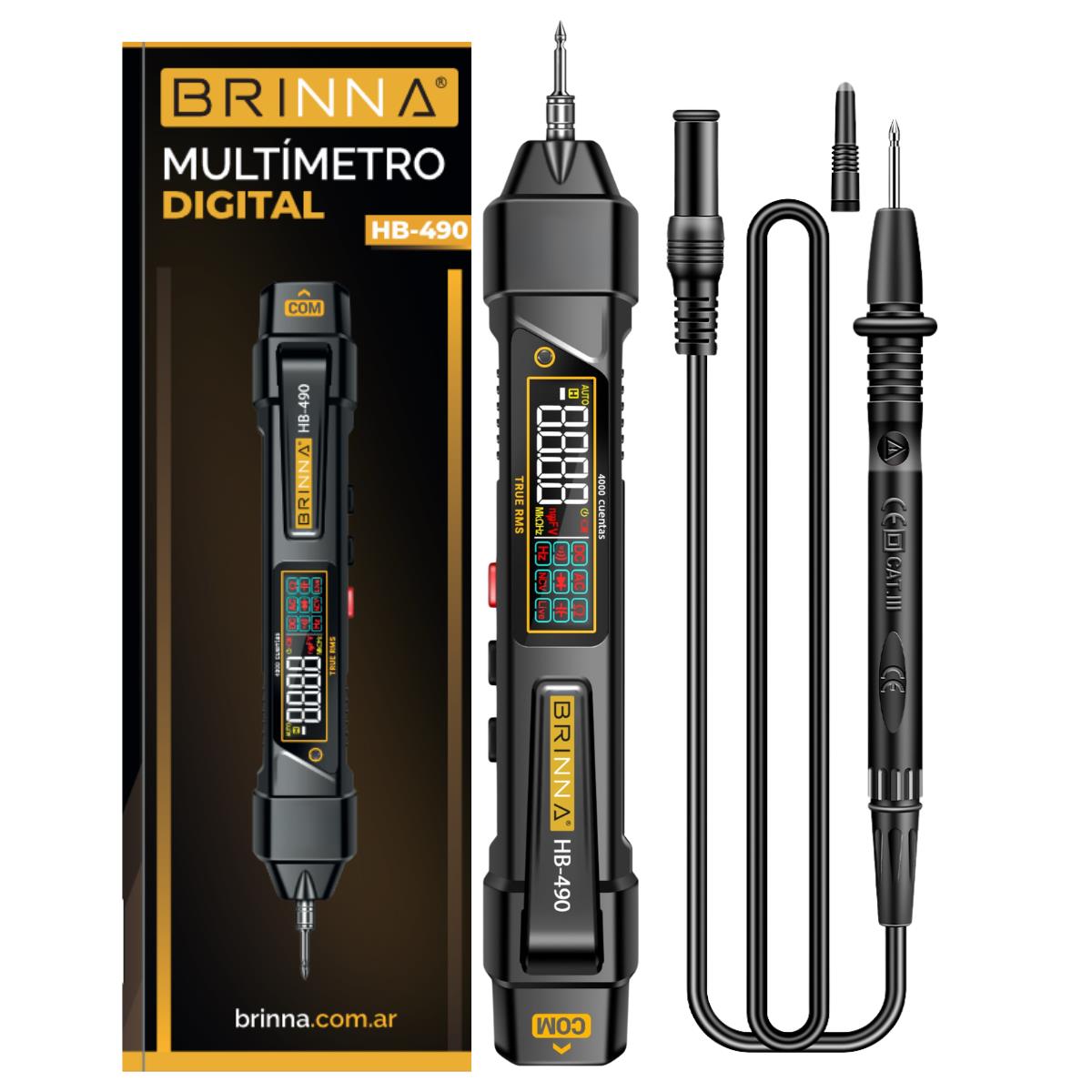 MULTIMETRO BRINNA HB-490
