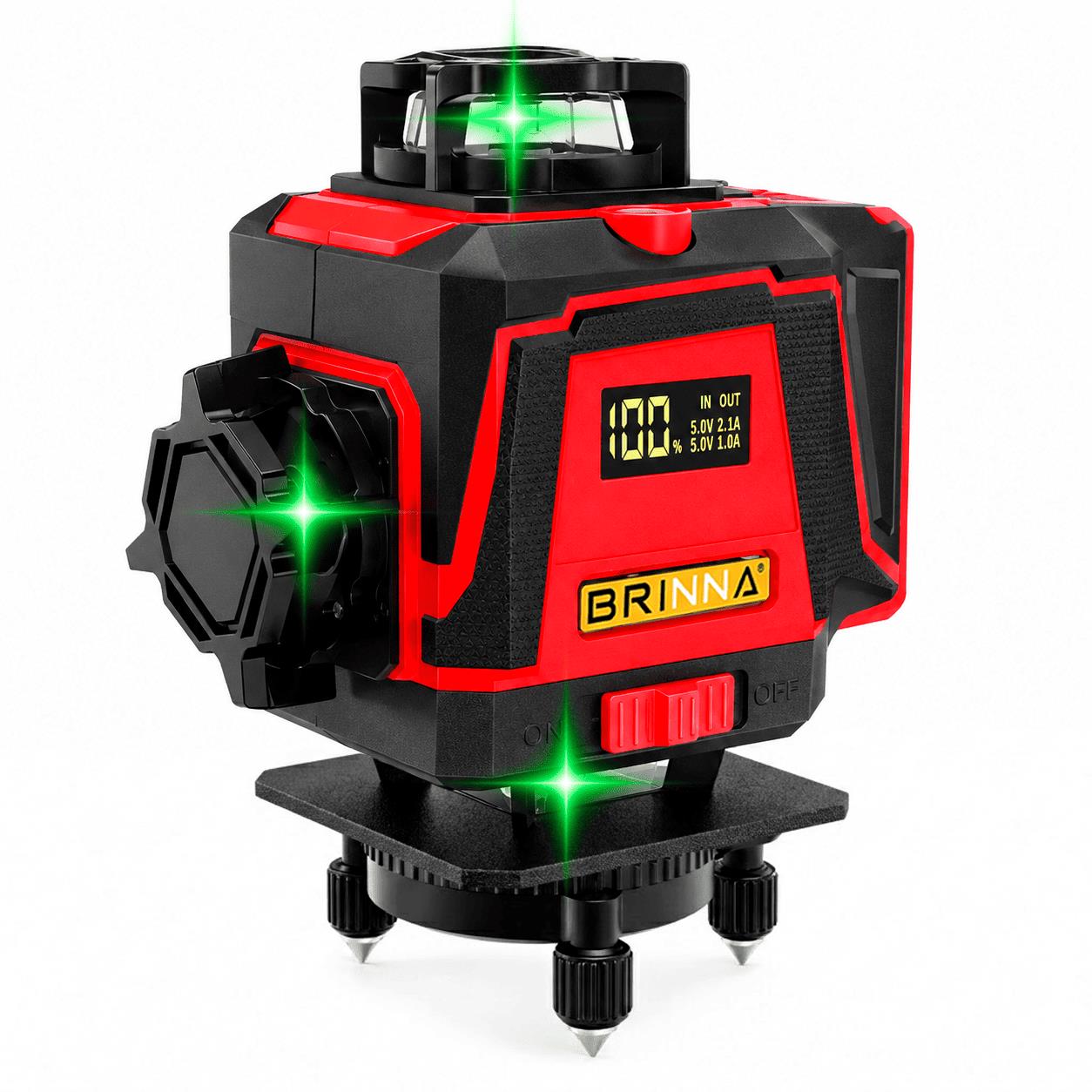 NIVEL LASER 360 AUTONIVELANTE 16 LINEAS BRINNA
