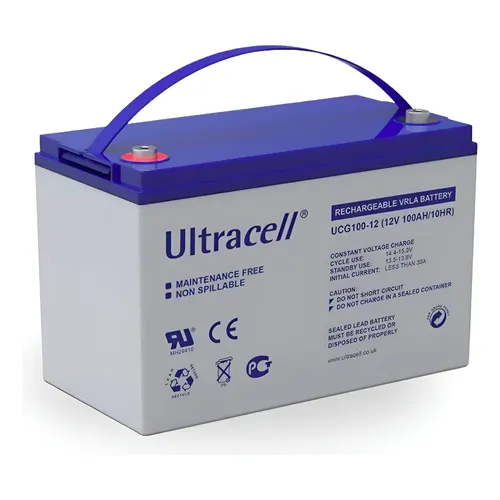 Batería Solar Gel Ultracell 12v 100ah Ciclo Profundo