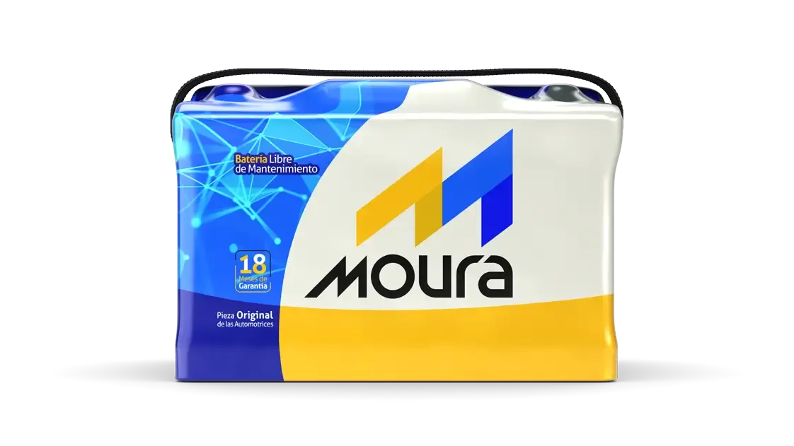 BATERIA MOURA 12V 75A 65AH 530 CCA
