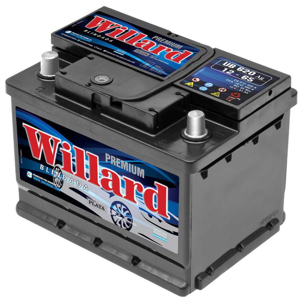 BATERIA 65A UB620AGD WILLARD PLATA