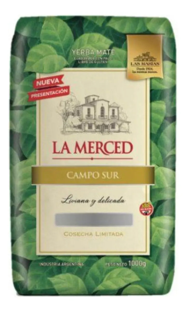 Yerba La Merced Campo Sur 1 Kgs