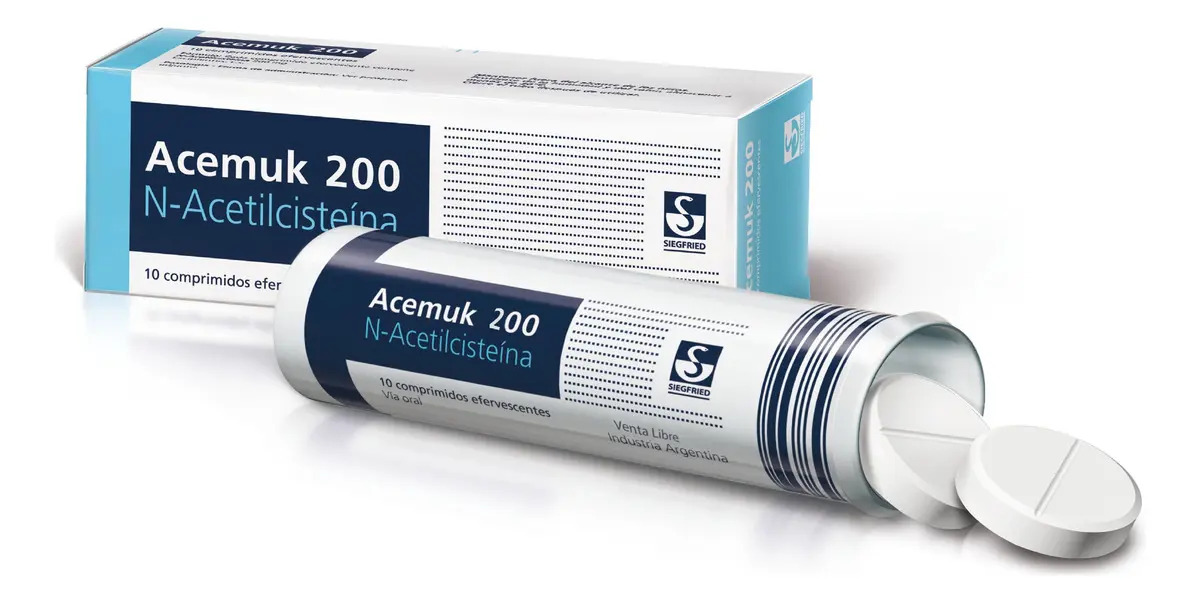 Acemuk 200 X 10 Comprimidos Efervescentes