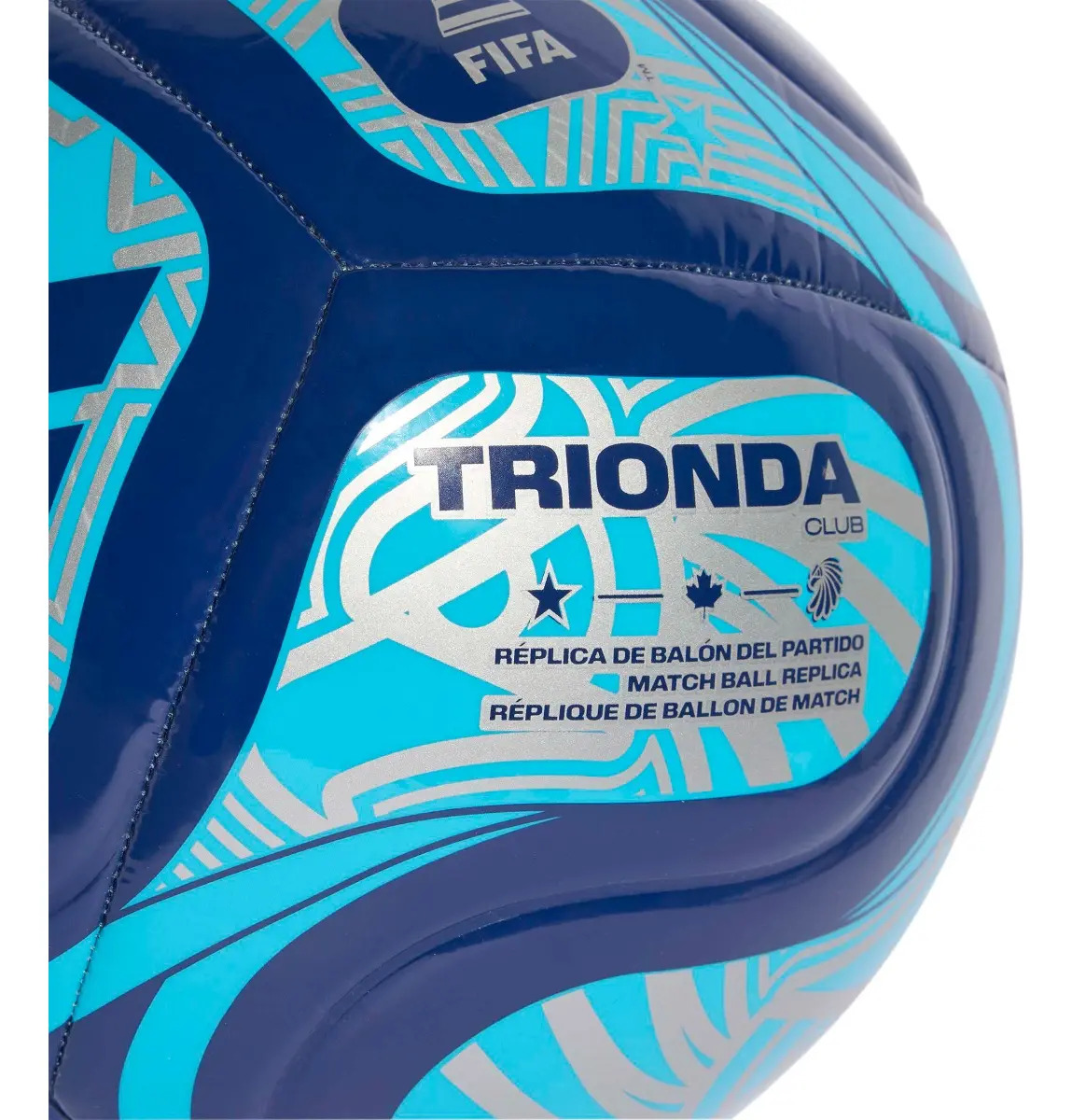 Pelota azul unisex Adidas Football Trionda League Jd8027