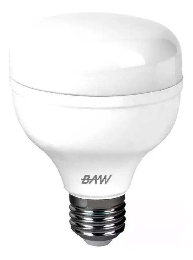 Lampara Led Alta Potencia 30w E27 Galponera Luz Calida Baw Color de la luz Blanco cálido