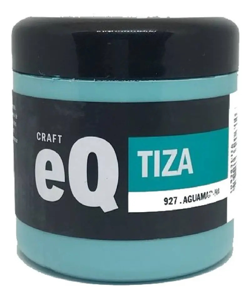 Pintura A La Tiza EQ Arte Mate Aqua Marina 200cc Para Madera