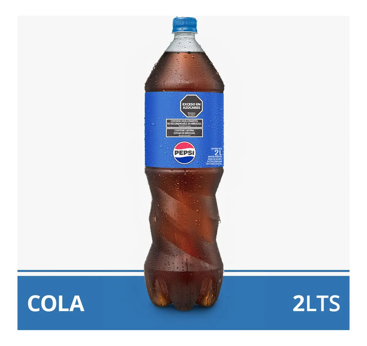 Pepsi Regular Cola En Botella 2 l