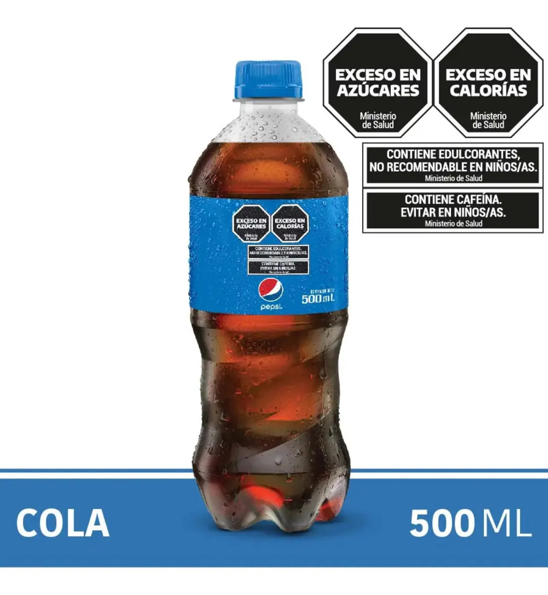 Gaseosa Pepsi Clásica 500ml