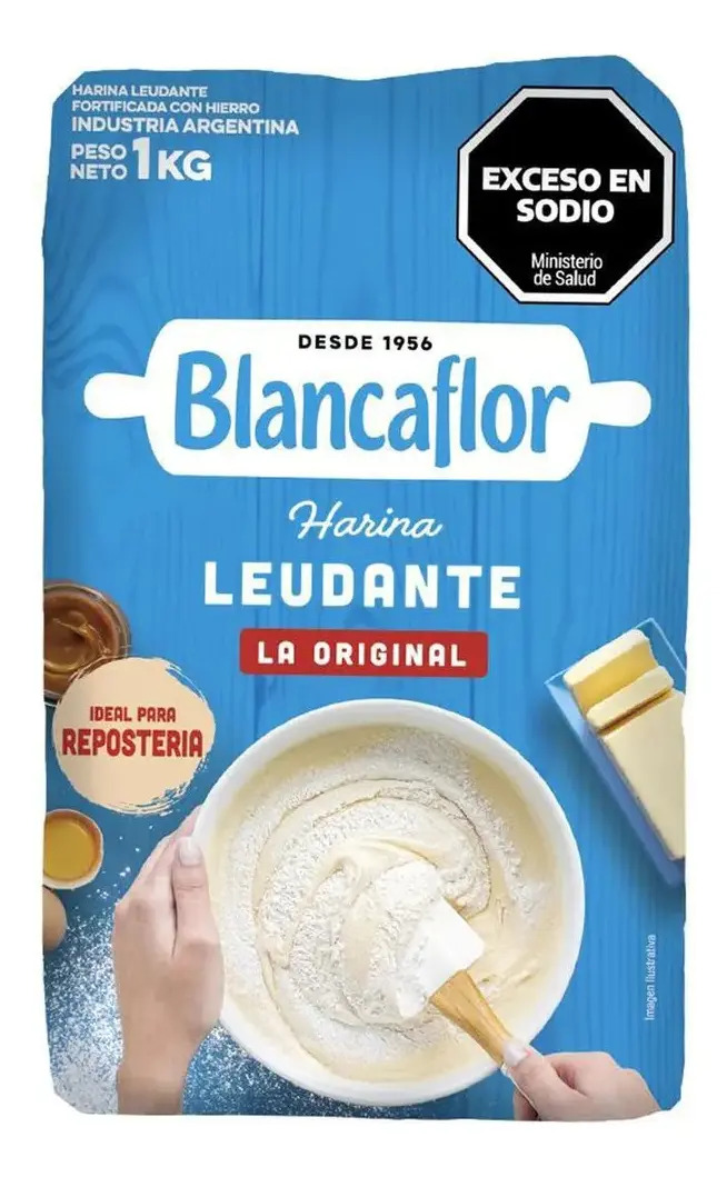 Harina leudante Blancaflor 1 kg.