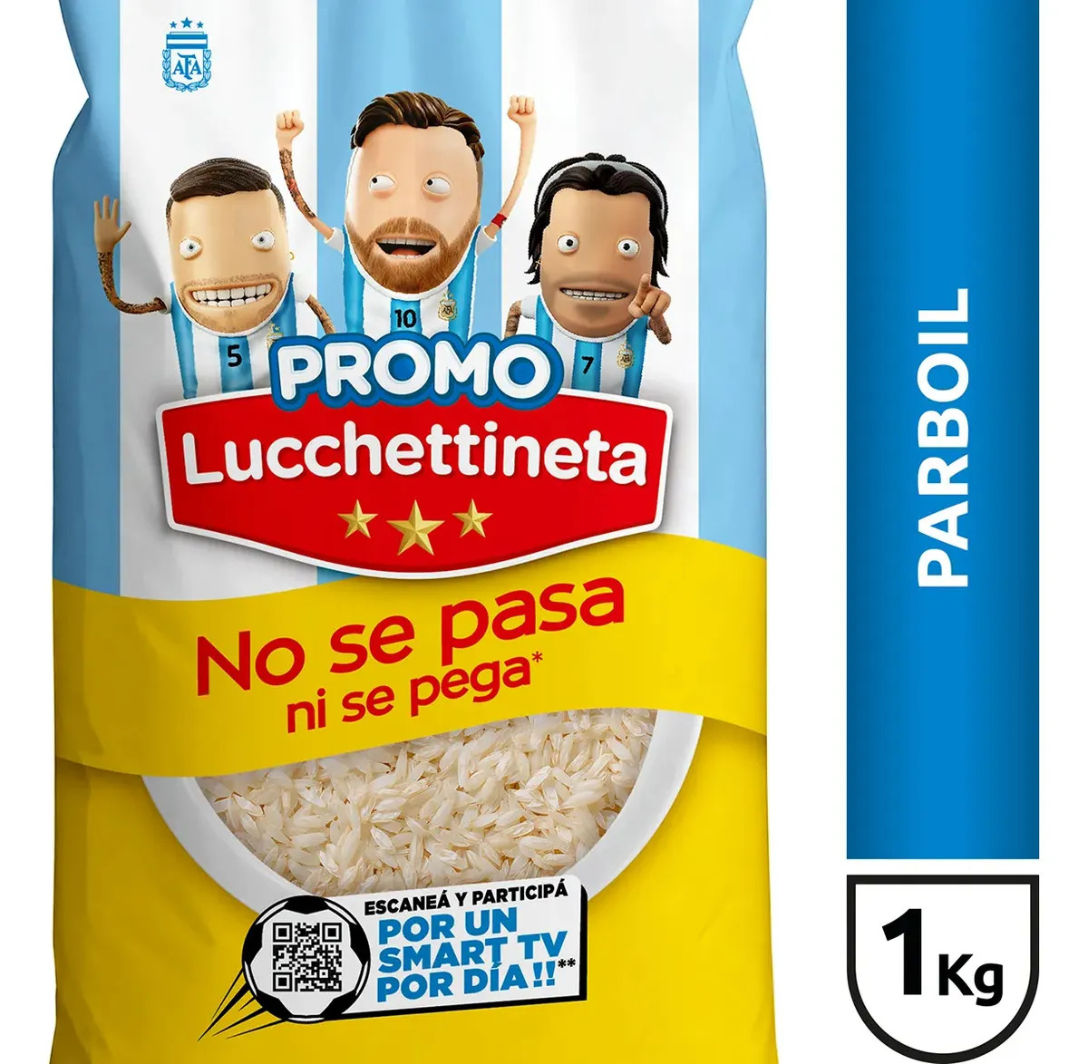 Lucchetti Arroz Parboil X 1kg