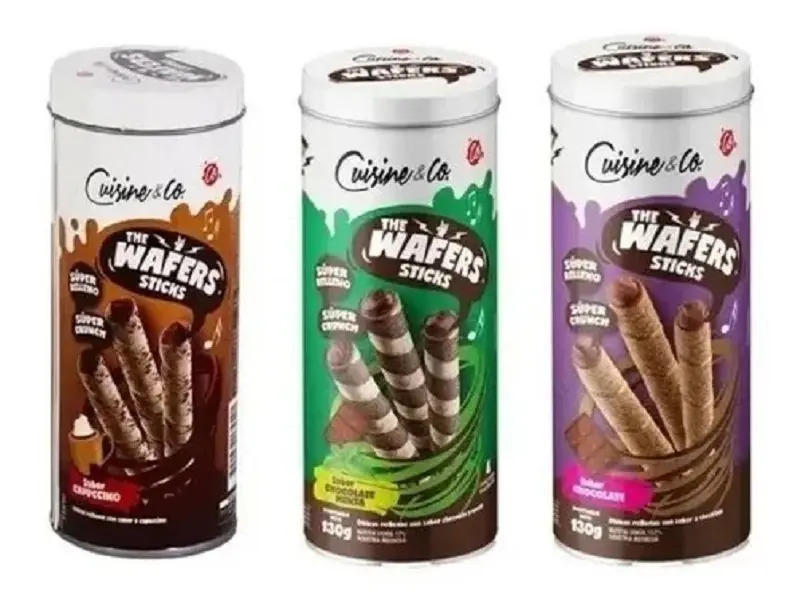 Cubanitos,latas De Chocolate, Capuccino, Menta De 130g