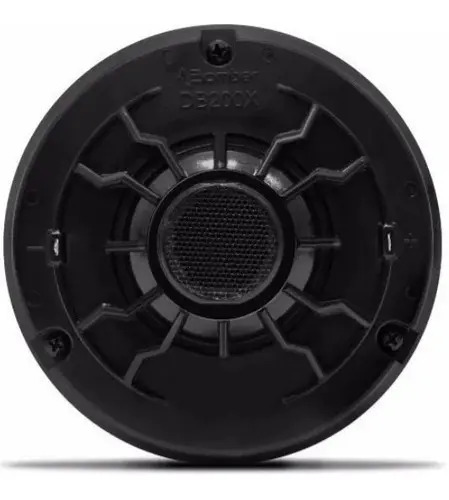 Bocina Bomber DB200x, 8 ohmios, 100 W Rms, color negro