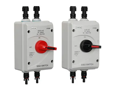 Seccionador / Interruptor Aislador DC Fotovoltaico SISO-40