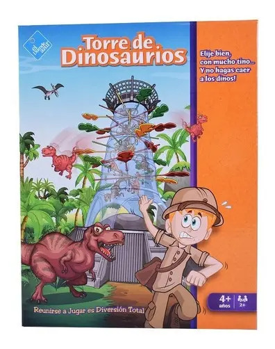 Juego De Mesa Torre De Dinosaurios El Duende Azul 7502