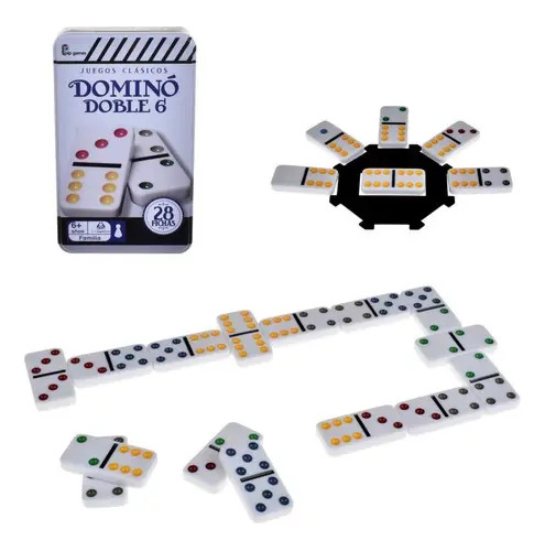 Domino En Caja Metalica