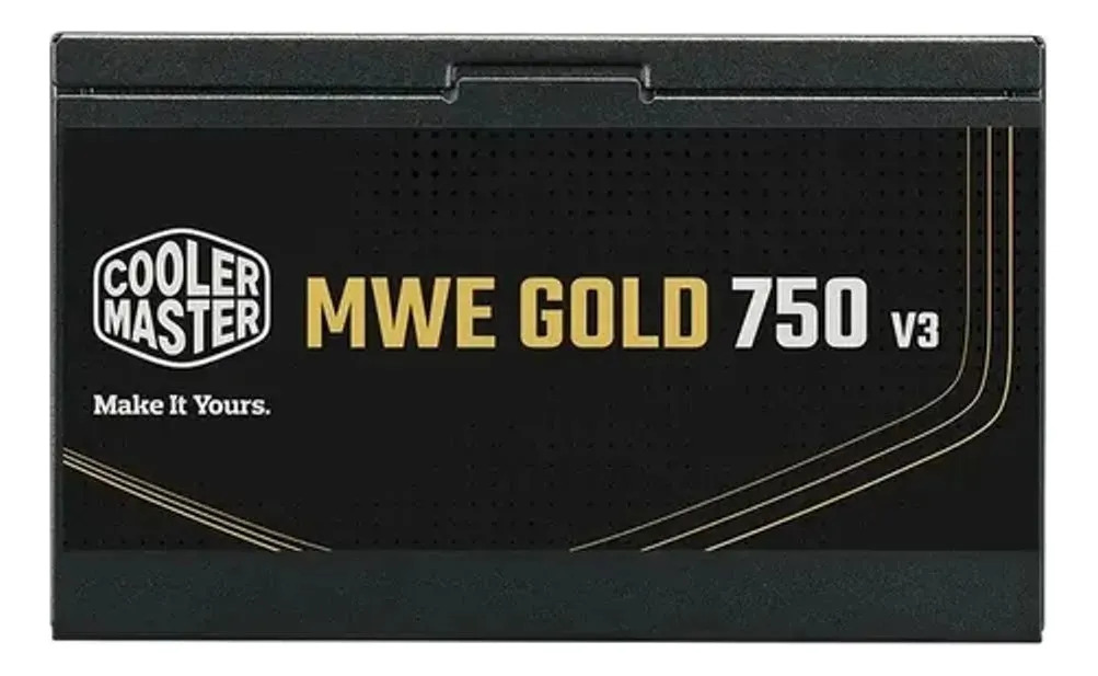 Fuente Cooler Master Atx 3.1 750 W Mwe Gold 750 V3 Pfc 80 Plus