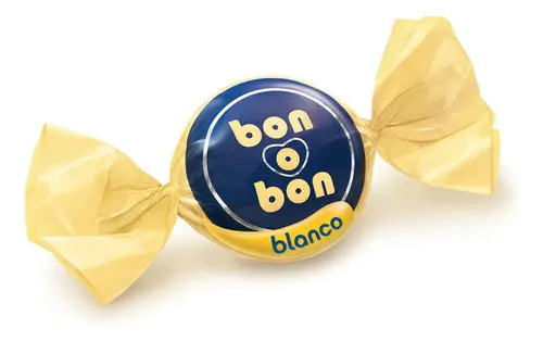 Bombón Bon o Bon de Chocolate Blanco de 15 g
