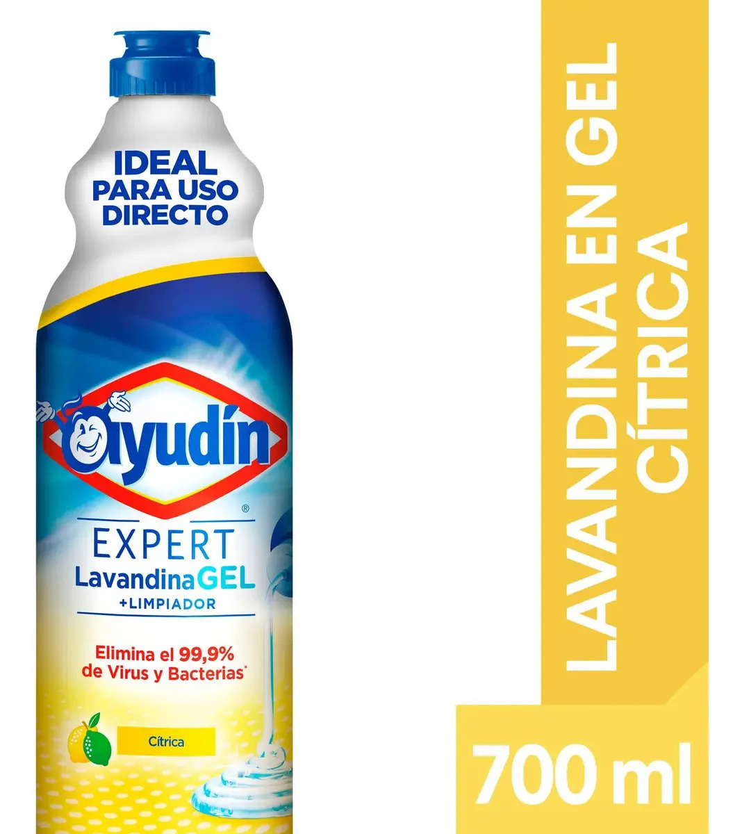 Lavandina En Gel Cítrica Ayudin 700ml