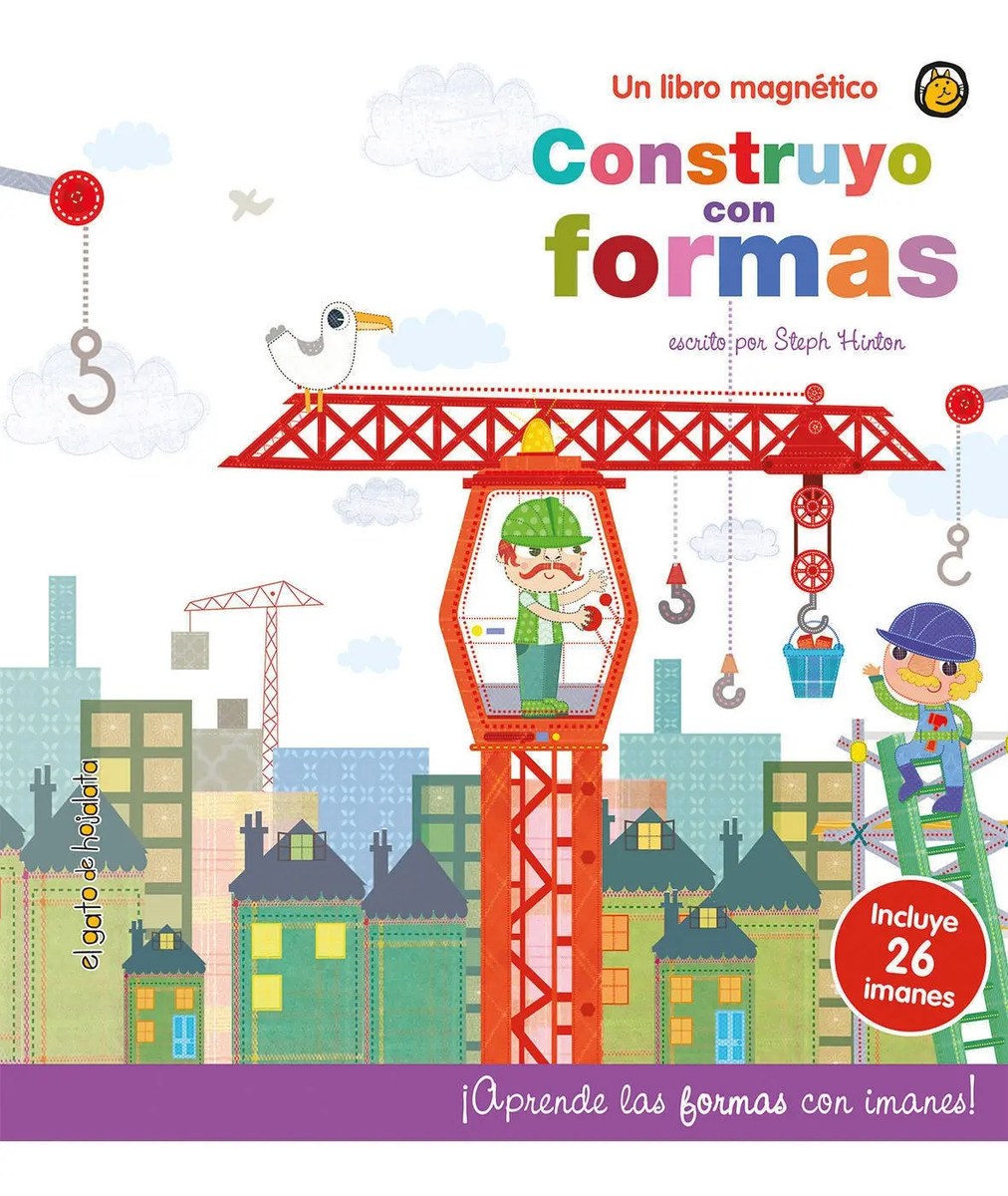 Libro Infantil Construyo Con Formas Ed Guadal 816-