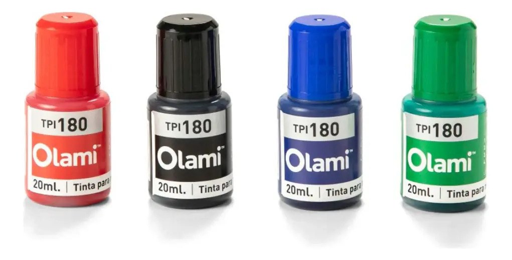 Recarga Tinta Para Marcador Pizarra Olami 20ml 3 Unid Color Elegible