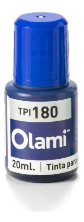 Recarga Tinta Marcador Pizarra Olami Azul 20ml Pack 3 Unidades