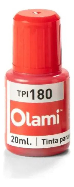 Tintas Para Marcadores De Pizarra Olami Rojo 20cc Recargas
