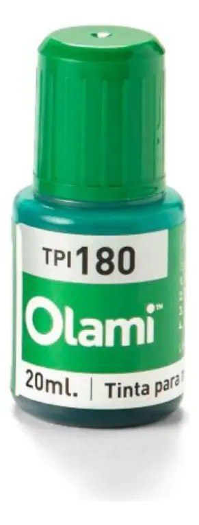 Tintas Recarga Para Marcadores De Pizarra Olami 20ml Verde 3 Unidades